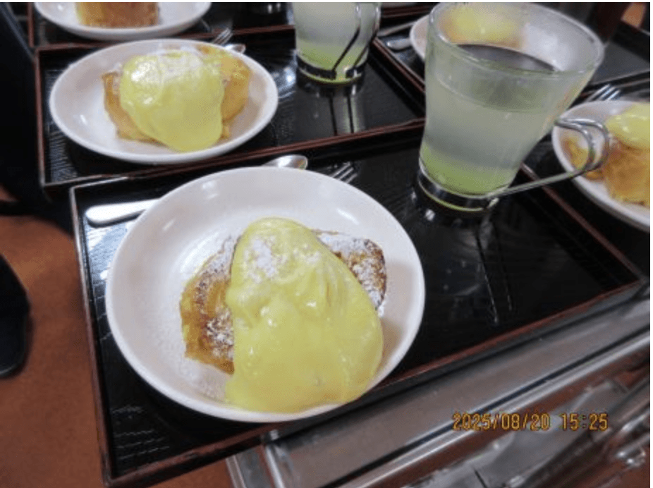 おやつレク　フレンチトースト